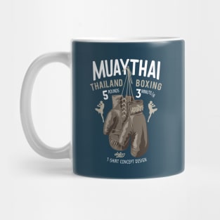 Muay Thai - Thailand Boxing(dark shirt) Mug